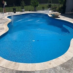 Pool Service On An Ingournd Pool In Jacksonville